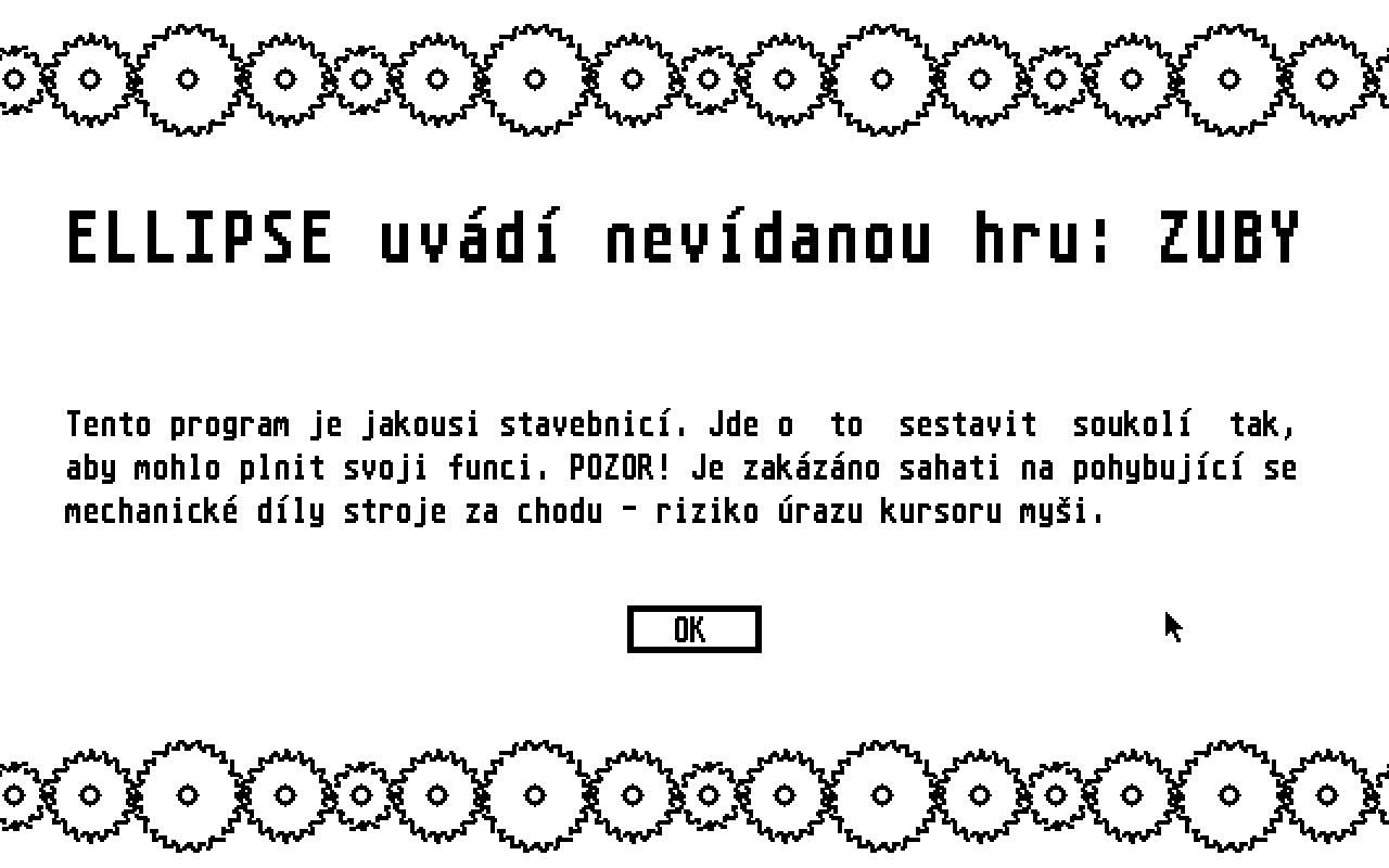 Zuby atari screenshot